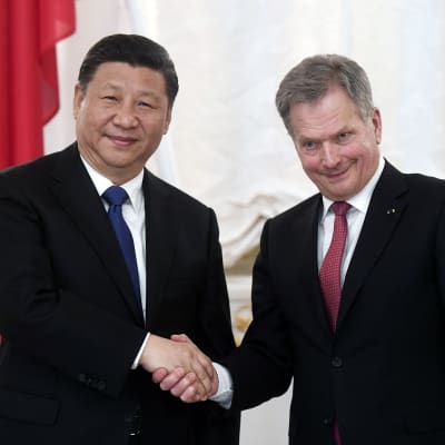 Presidentit Xi Jinping ja Sauli Niinistö tapaavat Helsingissä.
