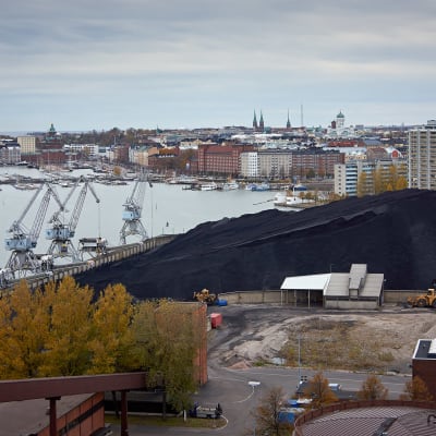 Kolkraftverket på Hanaholmen i Helsingfors.