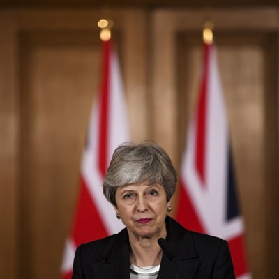 Britannian pääministeri piti lyhyen puheen virka-asunnollaan keskiviikkona. Britannian lähtö EU:sta lykkääntyy.
