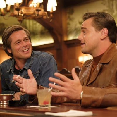 Brad Pitt ja Leonardo di Caprio.