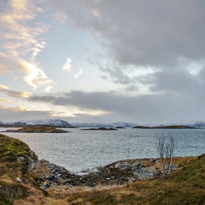 Sommarøyn saari Pohjois-Norjassa.