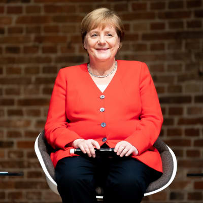 Saksan liittokansleri Angela Merkel puhui kehitysapua koskevassa tilaisuudessa 12. heinäkuuta. 