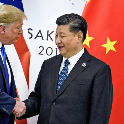  Donald Trump ja Xi Jinping.