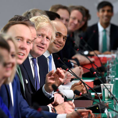 Boris Johnsonin kabinetin kokous 