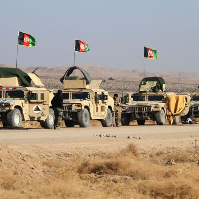 Afganistanin turvallisuusjoukkojen partio