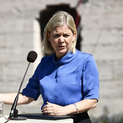 Ruotsin pääministeri Magdalena Andersson.