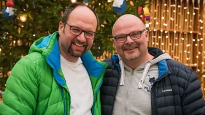 kapellmästare Toivo Rolser och körledare Jan Jansson.
