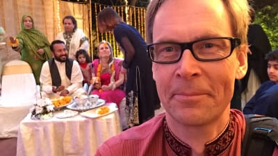 Kaj Arnö på Pakistanskt Grankullabröllop