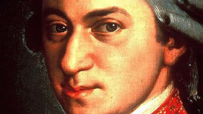 Porträtt av Wolfgang Amadeus Mozart