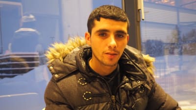 Faisal från Algeriet har kommit via Italien och S:t Petersburg till Murmansk