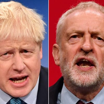 Boris Johnson och Jeremy Corbyn
