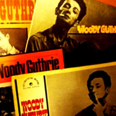 Woody Guthrien levykansia.