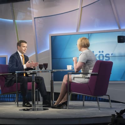 Petteri Orpo intervjuades i Yle-programmet Morgonettan den 29 april 2017.