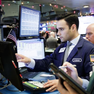 New York-börsen den 4 december 2017.