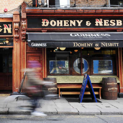 Irlantilainen pubi Dublinissa.