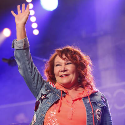 Pop-, rock- ja iskelmälaulaja Virve Vicky Rosti sai vuoden Iskelmä-Finlandia -palkinnon Nokialla 8. elokuuta.
