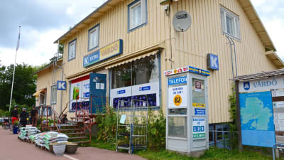 Bybutik på Vårdö på Åland