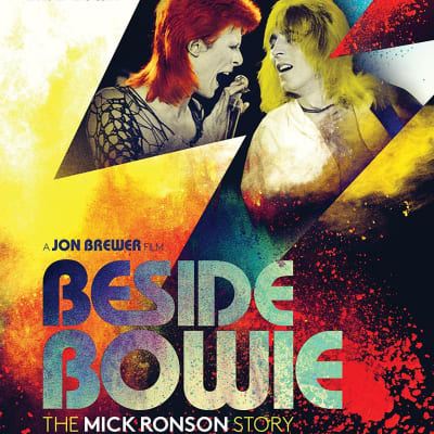 Beside Bowie -dokumenttielokuvan juliste.