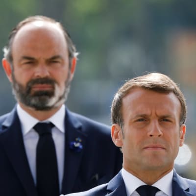 Édouard Philippe ja Emmanuel Macron