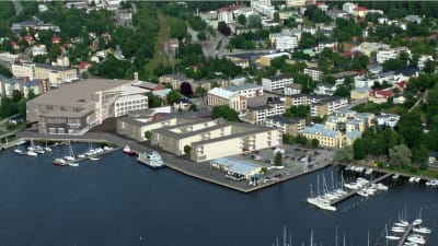 Plan över Norra hamnen
