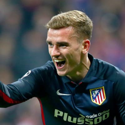 Antoine Griezmann gjorde bortamålet som förde Atletico till final.