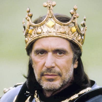 Al Pacino esittää Rikhard III:a ja tutkii Shakespearen saloja elokuvassa Looking for Richard.