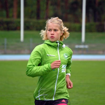 Juoksija Alisa Vainio.