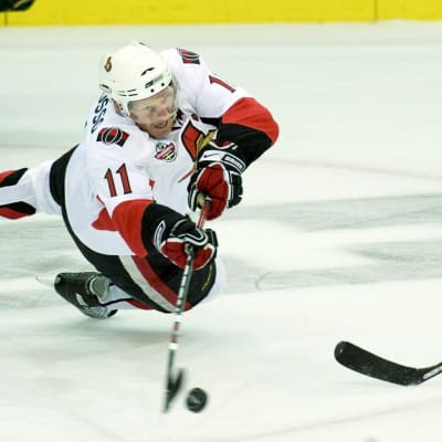 Ottawa-spelaren Daniel Alfredsson.