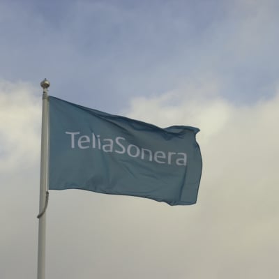 TeliaSoneras flagga