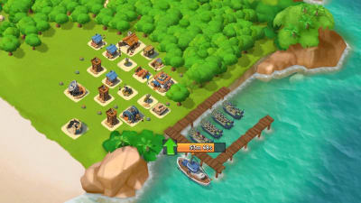 Boom Beach-spelet.
