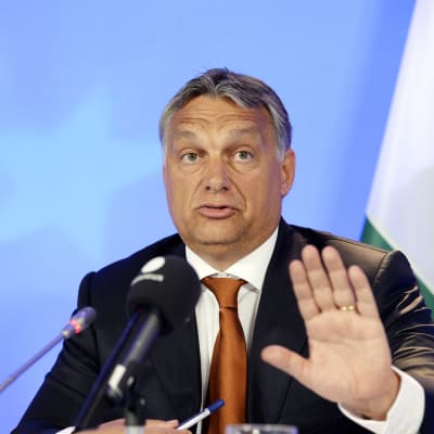 Unkarin pääministeri Viktor Orban valokuvassa 3. syyskuuta.