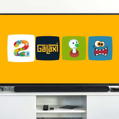 Barnens arena på en Android TV