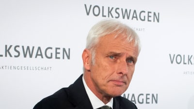 Volkswagens nya koncernchef Matthias Müller