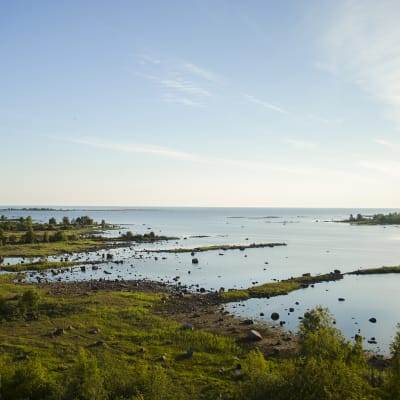 Utsikt från saltkaret.