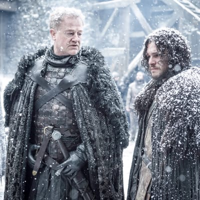 Game of Thrones: Ser Allister och Jon Snow.