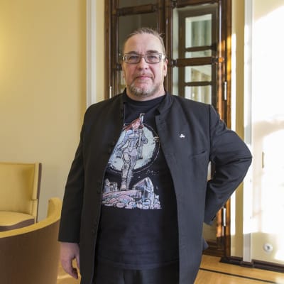 Vihreiden kansanedustaja Jyrki Kasvi.
