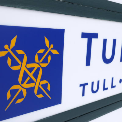 Tullin kyltti Joensuun virastotalolla.