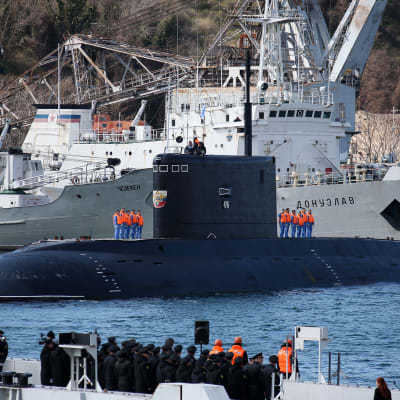 Venäläinen Kilo II -luokan sukellusvene.