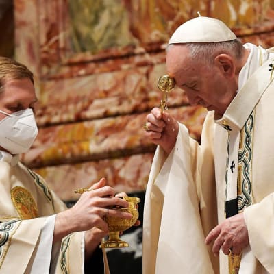 Katolisen kirkon paavi Franciscus.