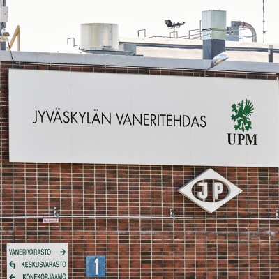UPM Plywood Jyväskylän vaneritehdas Säynätsalossa.