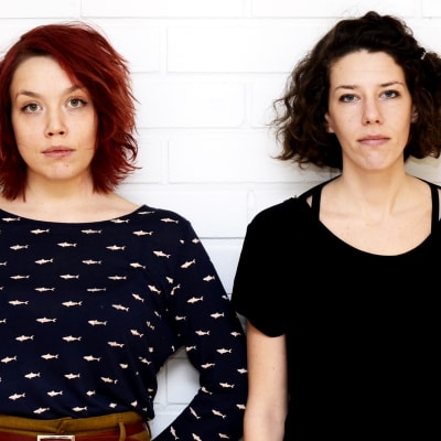 Lidia Bäck och Anna-Sofia Nylund.