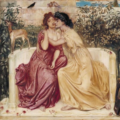 Sappho and Erinna in a Garden at Mytilene