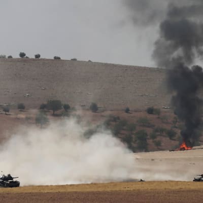 Turkin tukemat Vapaan Syyrian armeijan (FSA) joukot hyökkäsivät Isis:tä vastaan 24. elokuuta Karkamiksessa Turkissa.