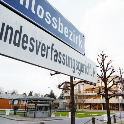 Saksan perustuslakituomioistuin toimii Karlsruhessa.
