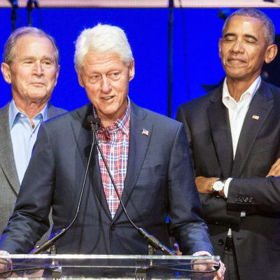 George W. Bush, Bill Clinton ja Barack Obama