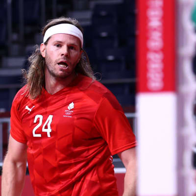Danmarks Mikkel Hansen i OS.