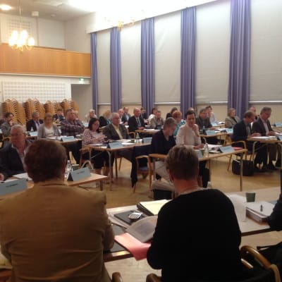 Raseborgs fullmäktige samalde för att diskutera Raseborg 2020.