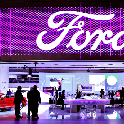 Fordin uusimpia malleja esillä Detroitin autonäyttelyssä vuonna 2016.