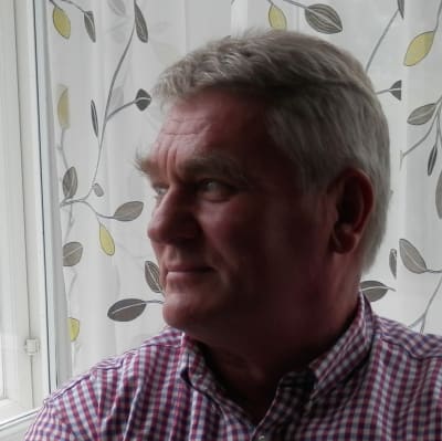 Pensionerade UPM direktören Harald Finne i Jakobstad