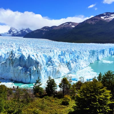 Perito Moreno-glaciären i Patagonien